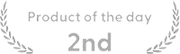Product of the Day, 2nd place badge